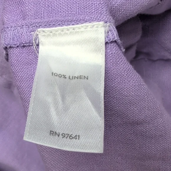 J. Jill Love Linen Pop Over Shirt Dress - Picture 9 of 10